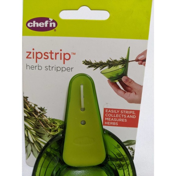 New chefn zipstrip herb stripper measure kitchen tool COOKING GADGET - Picture 2 of 3
